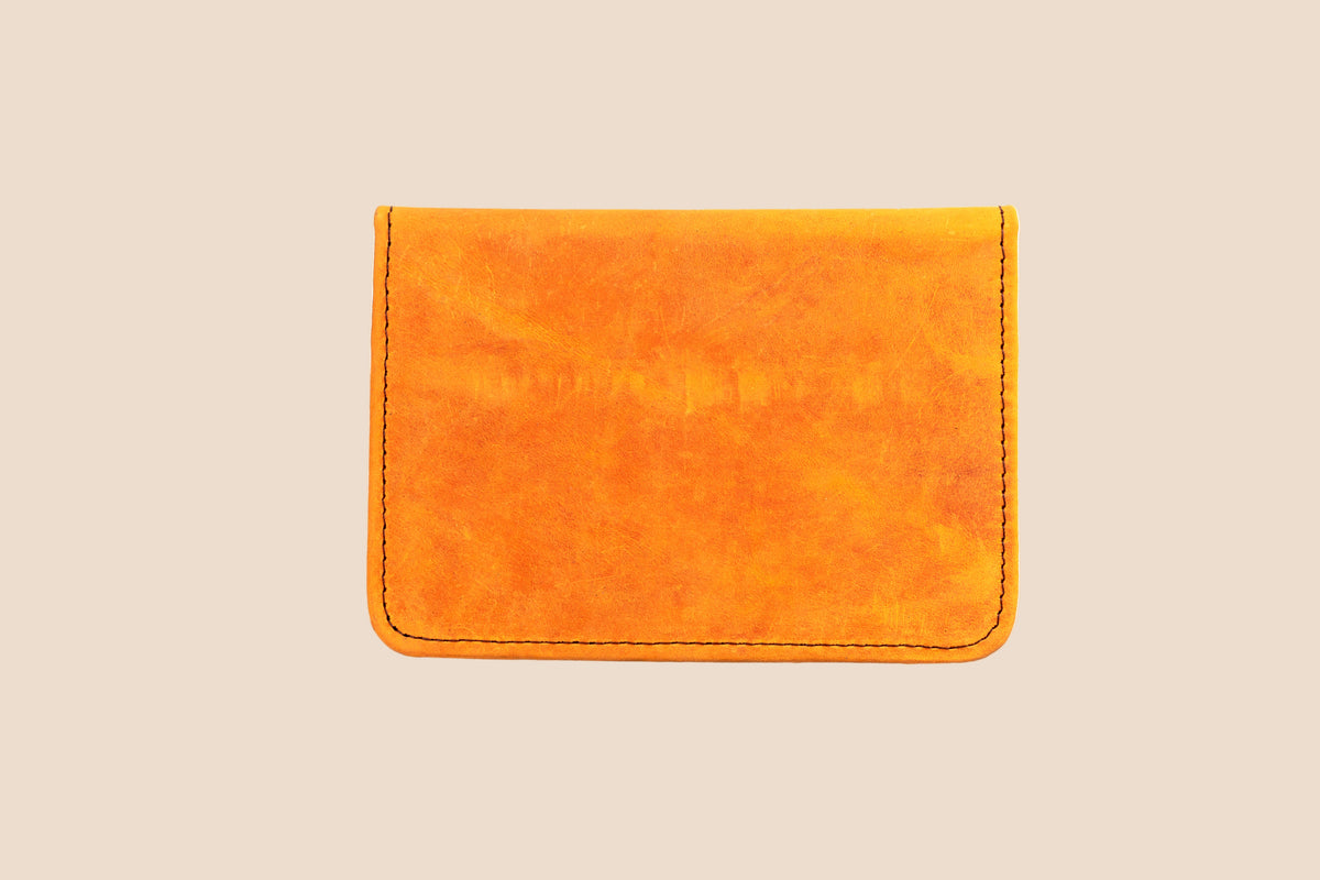 Compact Bifold Leather Wallet