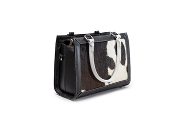 Quintana Cowhide Leather Handbag, view 1