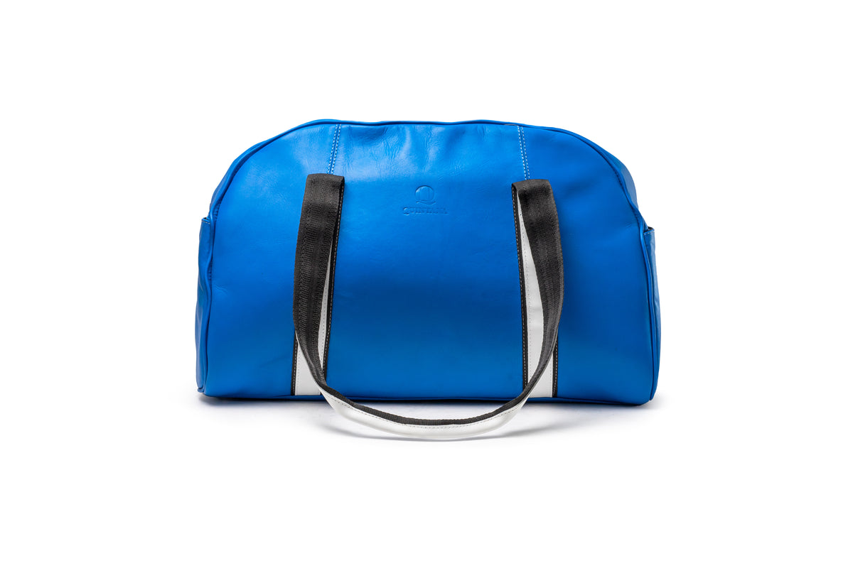 Quintana Classic Leather Duffel Bag, view 2