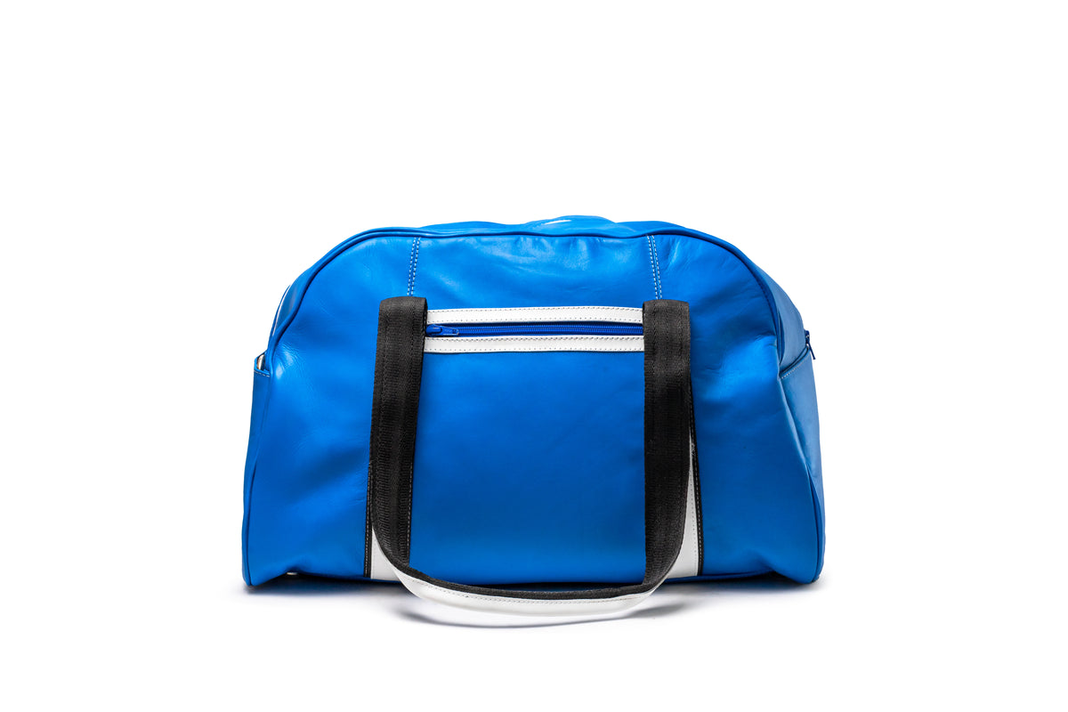 Quintana Classic Leather Duffel Bag, view 3