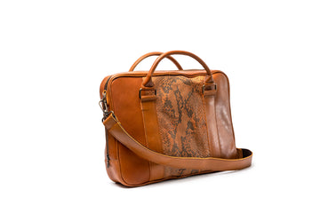 Quintana Leather Travel Briefcase, view 1