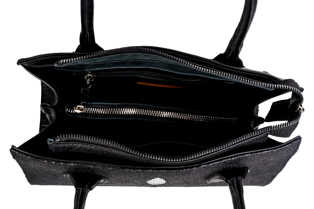Quintana Stingray Leather Handbag