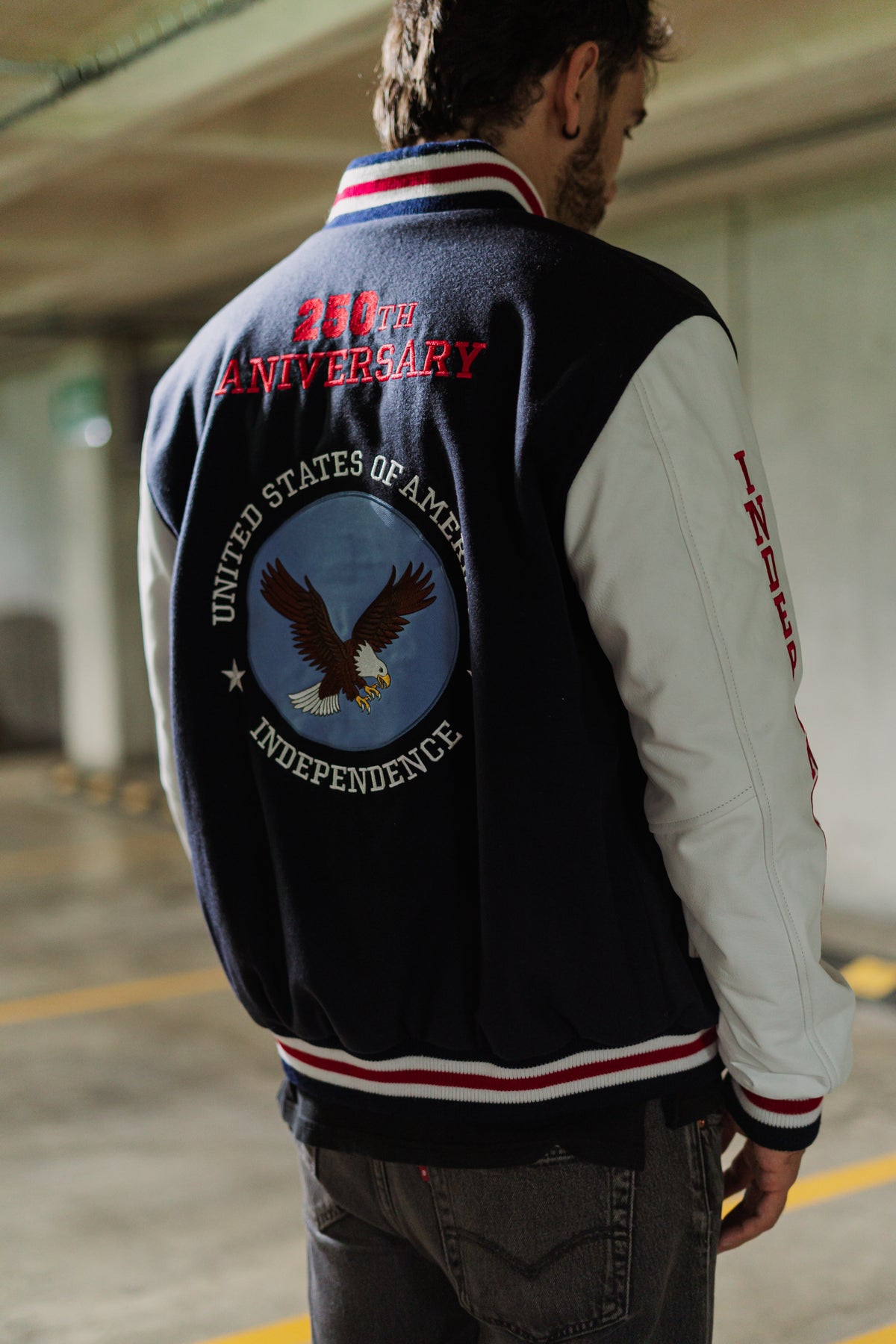 250th Anniversary Varsity Jacket – Wool & Leather Edition
